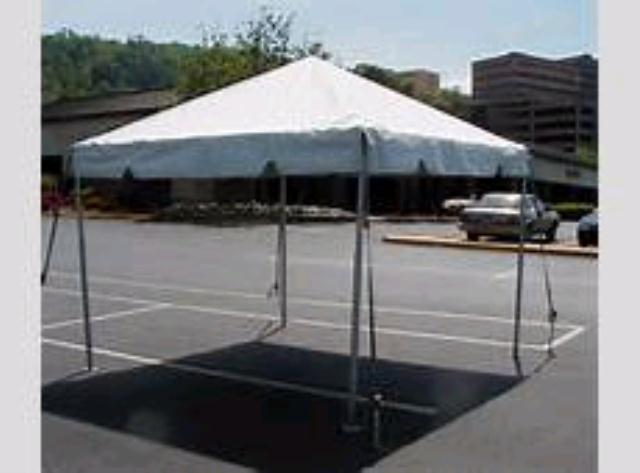 Where to rent TENT 10  X 10  FRAME WHITE in Jackson MI